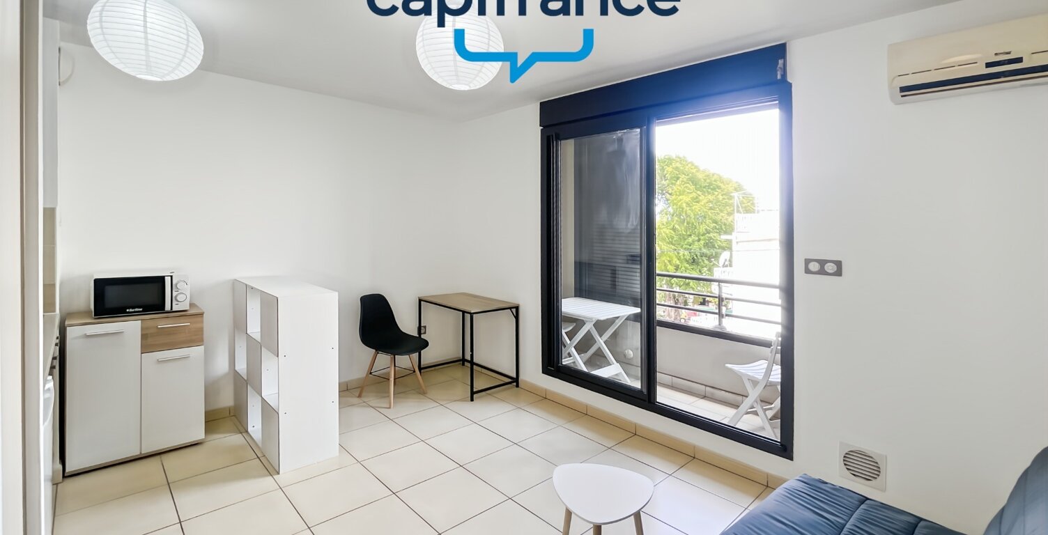 Appartement Meublé à louer 1 pièces avec emplacement parking à Sainte-Clotilde (974) — photo 1