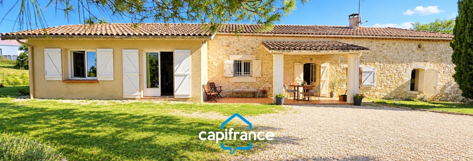 Maison 7 Pièces 190 m² à vendre à La Sauvetat-sur-Lède (47150)