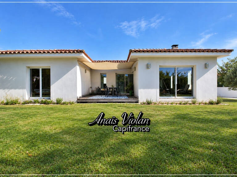 Maison individuelle de plain pied de type 4, lumineuse, avec grand jardin à vendre à VACQUIERES (34270) — photo 1