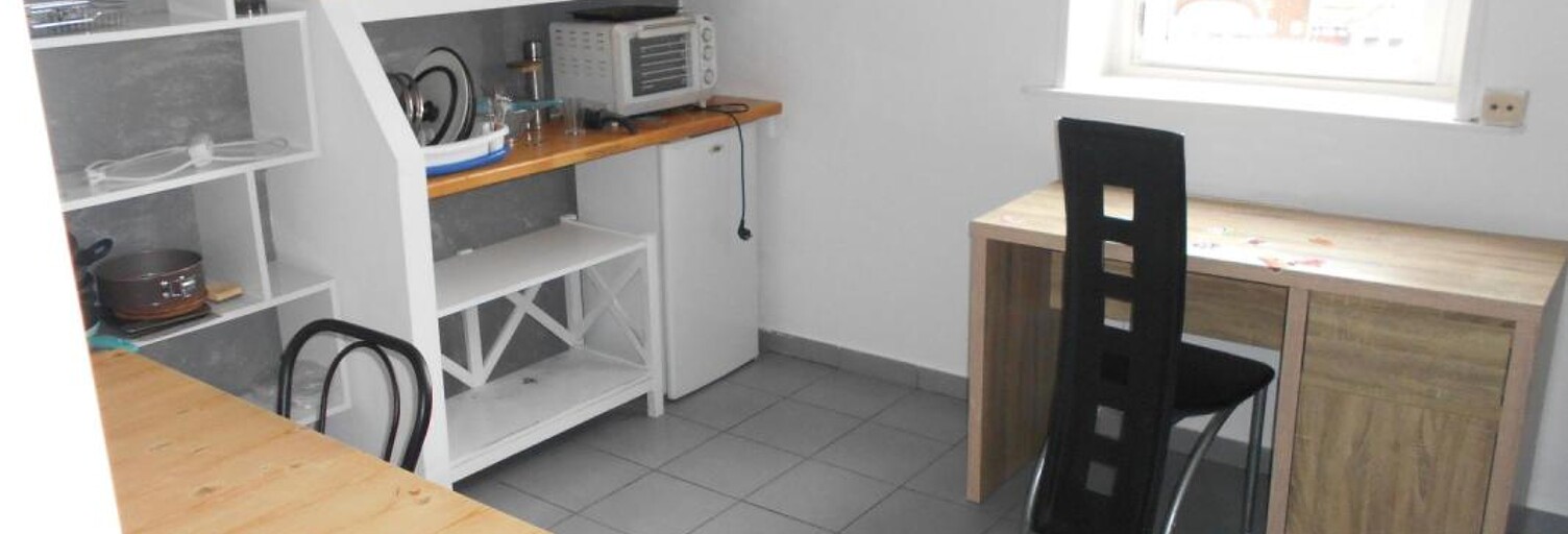 Appartement 1 Pièce 18 m² à louer à Valenciennes (59300)