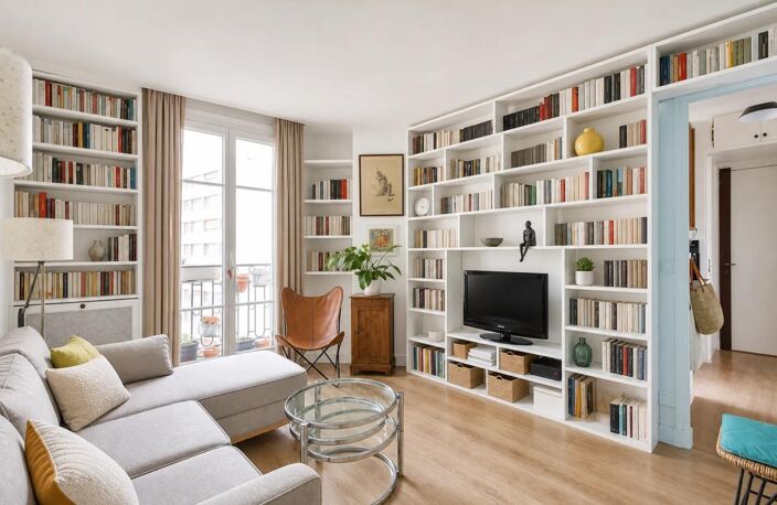 Appartement 3 pièces de 46 m² situé à Paris — photo 2