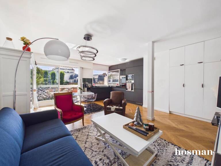 Appartement rénové 3 pièces 69 m² — Double Balcon — Calme & Lumineux — Parking en option — Rue Gallieni, Boulogne-Billancourt — photo 1