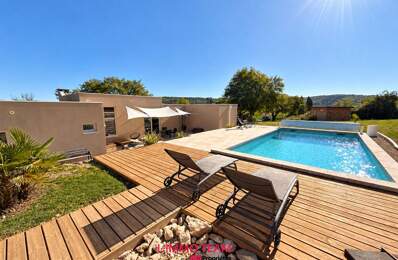 Villa contemporaine T4 avec piscine sur 13000m² de terrain au calme à 10 minutes de CAHORS — photo du bien