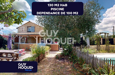 Maison en pierre, piscine, dépendance, garage — photo du bien