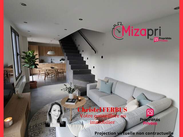 93370 MONTFERMEIL - Secteur Mairie -Maison 2 pièces 54,34 m² -1 Chambre -Terrasse- Stationnement 1cave - — photo du bien