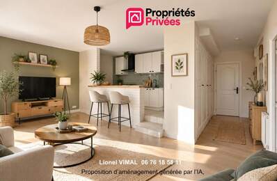 Appartement 2 pièces 44 m2 avec balcon, jardin — photo du bien