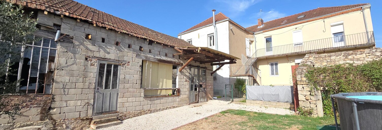 Immeuble  131 m² à vendre à Saint-Vallier (71230)