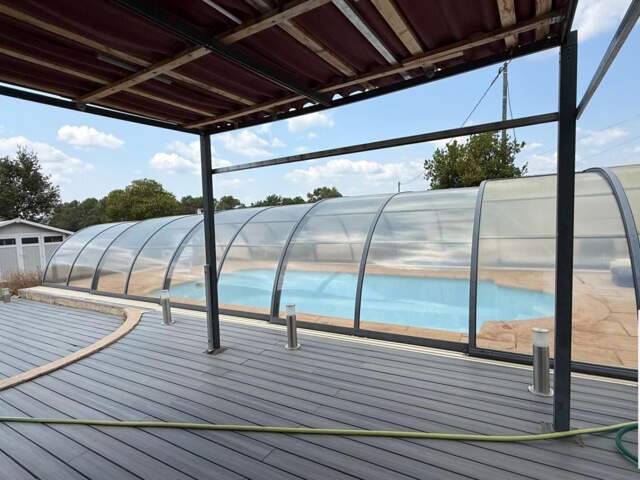 Villa plein pied grand terrain plat piscine chauffée - Brignoles quartier du Pin — photo du bien