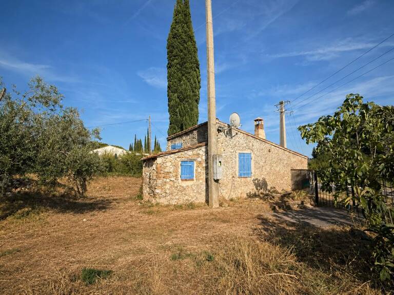 Terrain Constructible et viabilisé Salernes 1300 m2 avec cabanon cadastré — photo 1