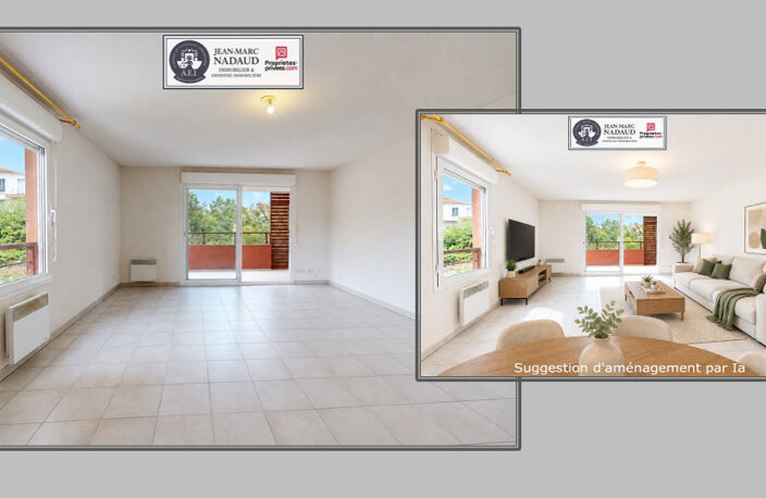 Appartement 3 pièces de 77,15 m² avec terrasse + garage, plages à pied — photo 5