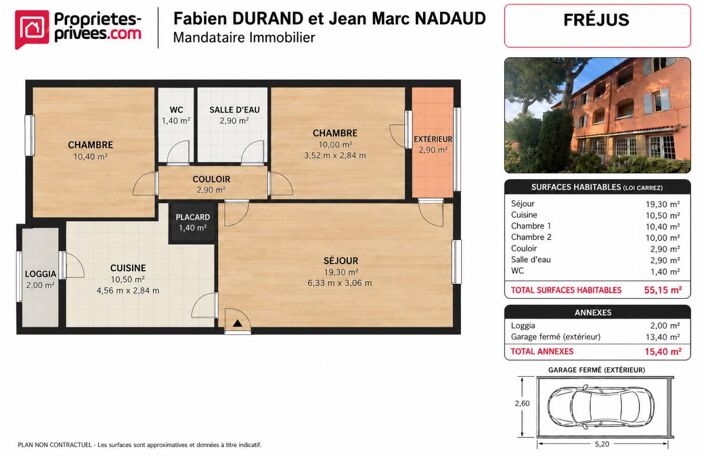 3 PIÈCES ENTIÈREMENT RÉNOVÉ + CLIM + CAVE, TOUT À PIED — photo 2