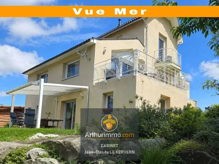 Maison vue mer à vendre  au dessus du port de Saint Quay — photo 1