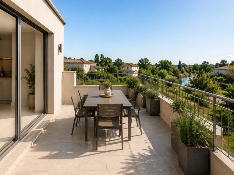 *Spacieux T4 grande terrasse Sud vue sur l'eau  — photo 1