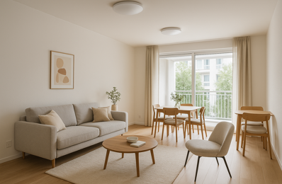 PETITE COPROPRIETE / ENVIRONNEMENT CALME ET VERT / GRAND BALCON / TRAVERSANT — photo du bien