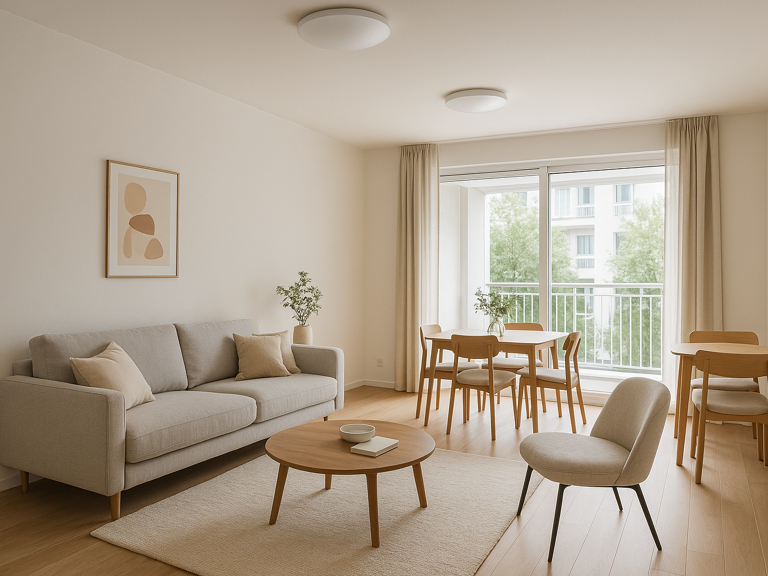 PETITE COPROPRIETE / ENVIRONNEMENT CALME ET VERT / GRAND BALCON / TRAVERSANT — photo 1