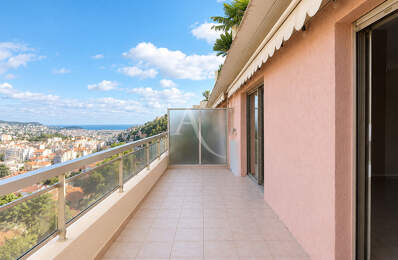 NICE NORD : 3 PIECES TRAVERSANT AVEC VUE PANORAMIQUE ET DOUBLE GARAGE — photo du bien