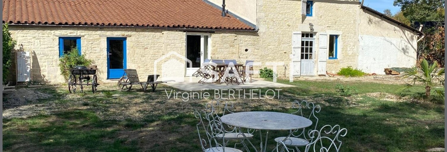 Maison 7 Pièces 174 m² à vendre à Secondigné-sur-Belle (79170)