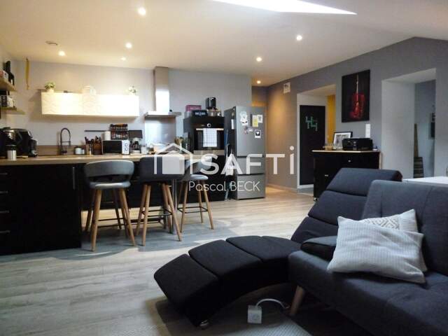 Appartement rénové 4 P, Cœur historique de Liverdun — photo du bien