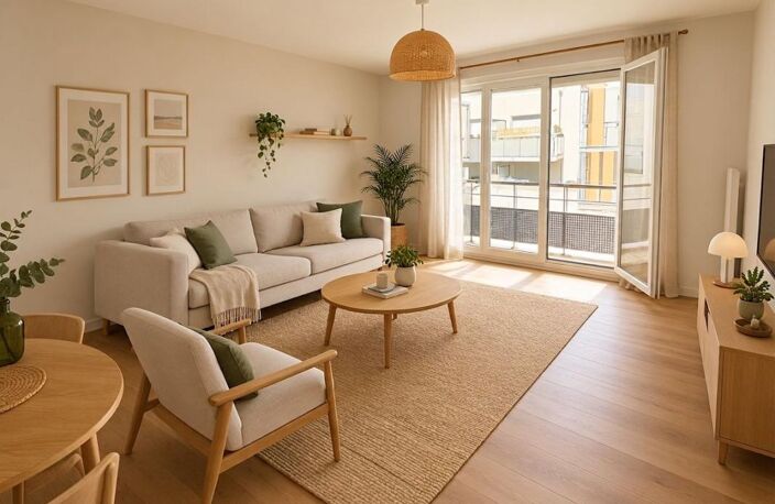 T2 48 m2 hyper centre Aucamville - Balcon et parking privatif — photo 5