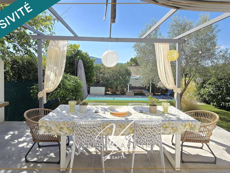 Rocbaron : Maison de 90 m² avec 3 chambres, terrain de 560 m² avec piscine... — photo 1
