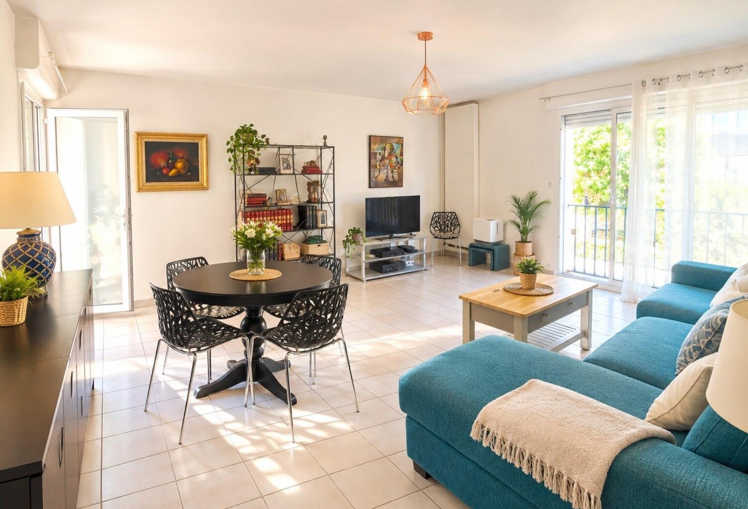 APPARTEMENT GRAND T3 LUMINEUX  BALCON  ASCENSEUR GARAGE A DEUX PAS DU CENTRE DE LA ROCHELLE  ! — photo 1