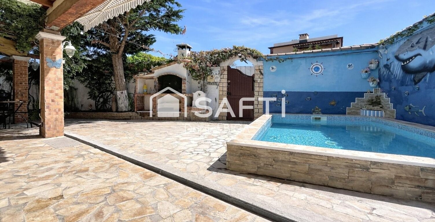 Maison de plain pied avec piscine et dépendance — photo 1