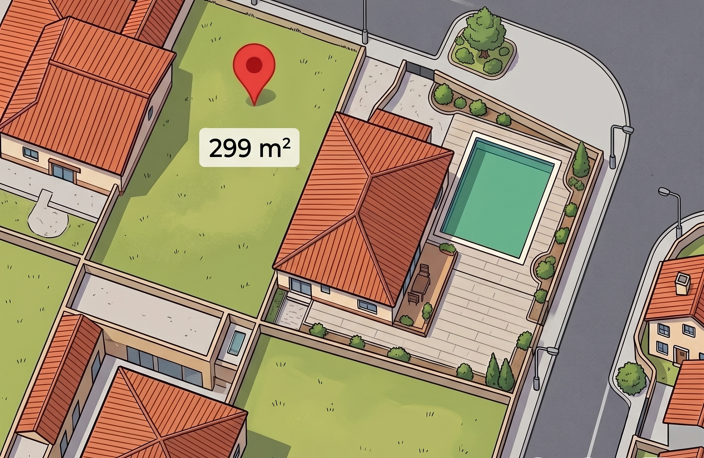 Vente Terrain 299 m&sup2; — photo 2