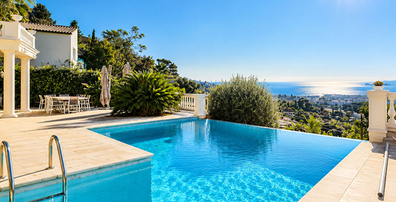 VILLA D'EXCEPTION DE 287 M² - VUE MER - PISCINE À DÉBORDEMENT — photo 1