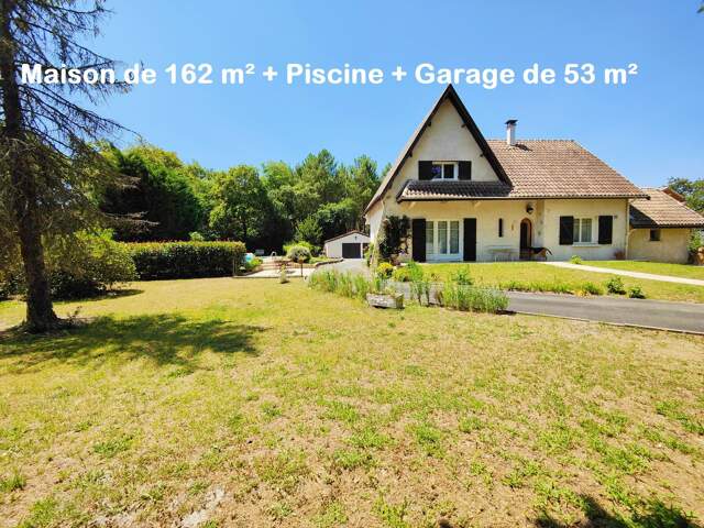 Pavillon T6, piscine, pompe à chaleur, garage 53m² — photo du bien