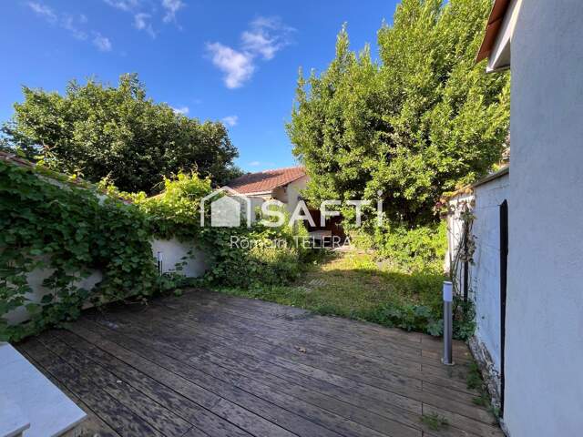 Talence : maison à rafraîchir de 110 m² avec 3 chambres et un grand jardin de 75 m² — photo du bien
