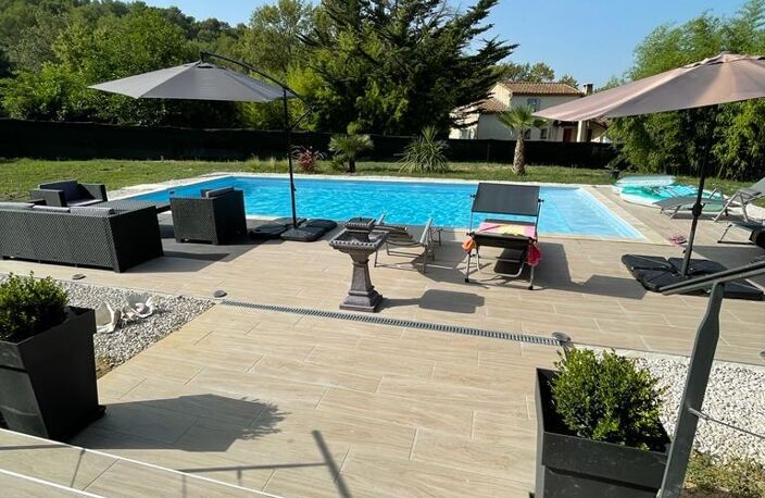 PRADES-LE-LEZ - VILLA FAMILIALE 160 M², TERRAIN 1 900 M² avec PISCINE 10 X 5, GARAGE DOUBLE ET SOUS-SOL 200 M² — photo 5