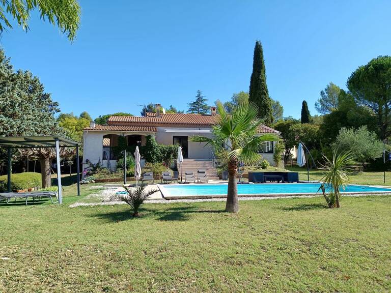 PRADES-LE-LEZ - VILLA FAMILIALE 160 M², TERRAIN 1 900 M² avec PISCINE 10 X 5, GARAGE DOUBLE ET SOUS-SOL 200 M² — photo 1