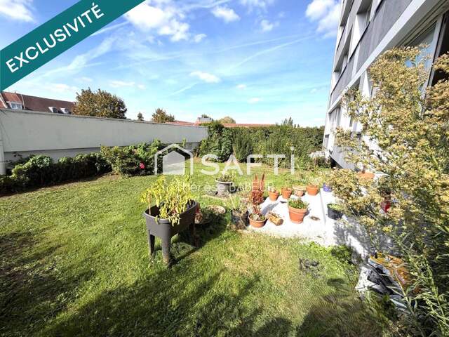 Marcq-en-Barœul  Appartement rdc T3 avec jardin privatif — photo du bien