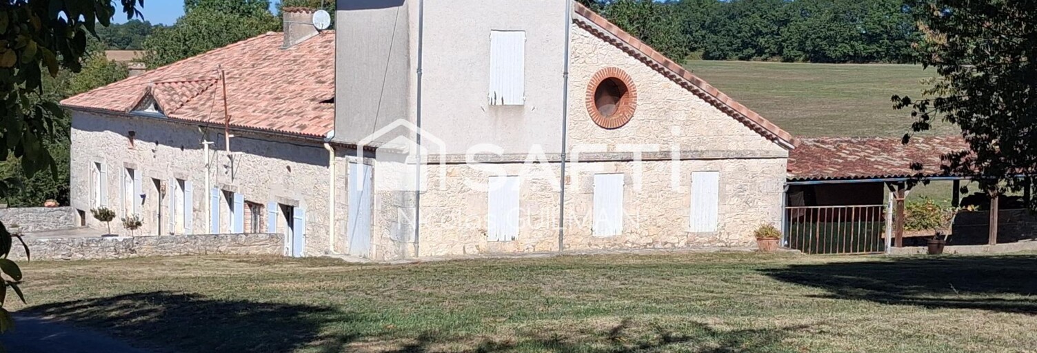 Maison 7 Pièces 200 m² à vendre à Sainte-Colombe-de-Villeneuve (47300)