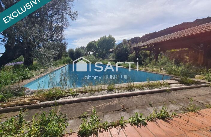 LA FARLEDE - Magnifique terrain à bâtir de 1288m2 avec un bâti existant en forme de L et piscine — photo 3