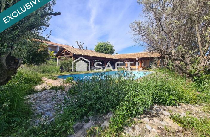 LA FARLEDE - Magnifique terrain à bâtir de 1288m2 avec un bâti existant en forme de L et piscine — photo 4