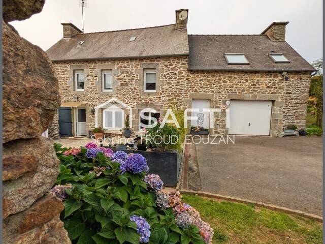 Maison en pierre entièrement rénovée avec terrain détachable constructible, aucun travaux à prévoir-3 chambres -Bureau -Jardin clos — photo du bien