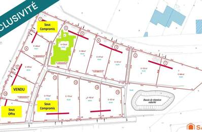 Terrain de 729 m² viabilisée (lot 6)  Le Puy — photo du bien