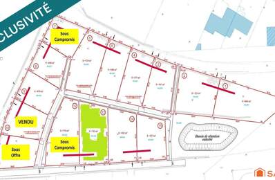 Terrain de 733 m² viabilisée (lot 13)  Le Puy — photo du bien