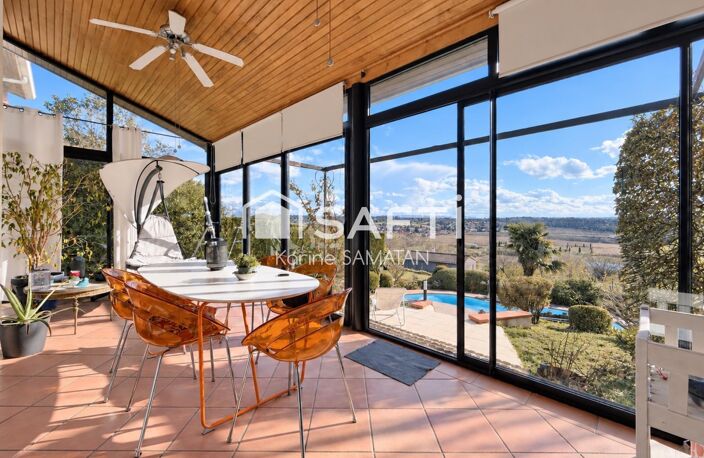 Lauzerville - Grande villa T8 - 322m²  -Vue Pyrénées - Piscine - studio independant — photo 4