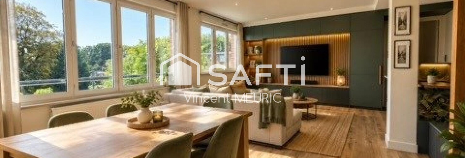 Appartement 4 Pièces 87 m² à vendre à Lambersart (59130)