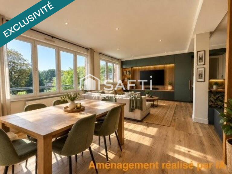 Appartement T4 87m2 avec garage, parking, jardin — photo 1