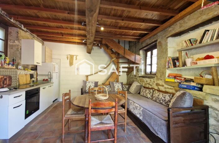 Maison (Gîte) de 31m², vendue meublée, cours et abri. — photo 3