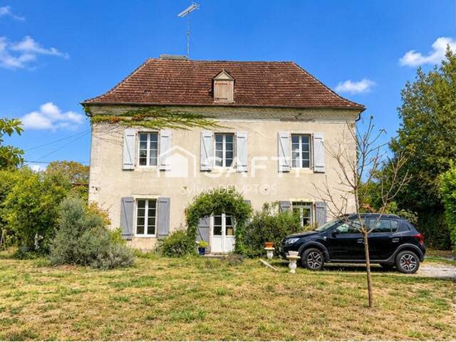 Maison de maître XIX? siècle  7 pièces -  Orthez — photo du bien