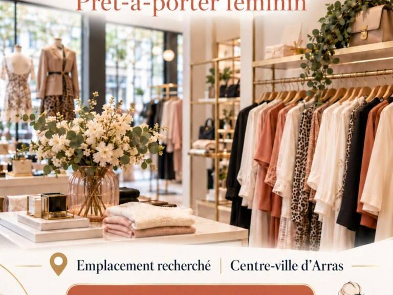 Fonds de commerce prêt-à-porter féminin — photo 1