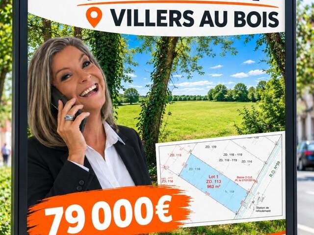 TERRAIN CONSTRUCTIBLE — photo du bien