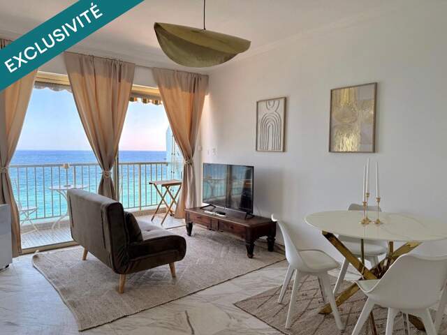 Studio bord de mer, terrasse et vue panoramique — photo du bien