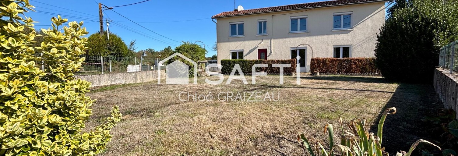 Maison 5 Pièces 146 m² à vendre à La Chapelle-Saint-Laurent (79430)