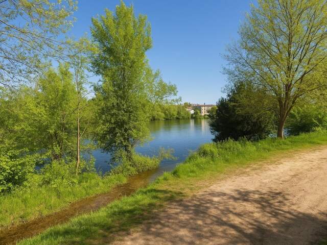 Maison de charme 5 pièces  Vue exceptionnelle sur le Lot  Clairac — photo du bien