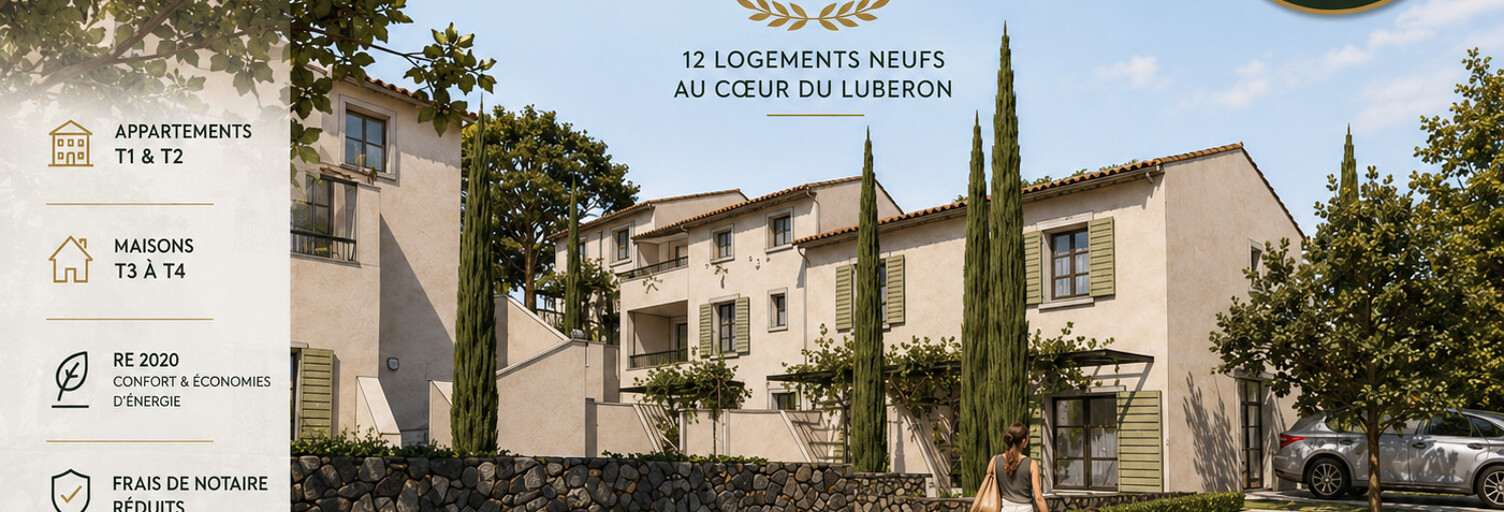 Maison 3 Pièces 63 m² à vendre à Cucuron (84160)